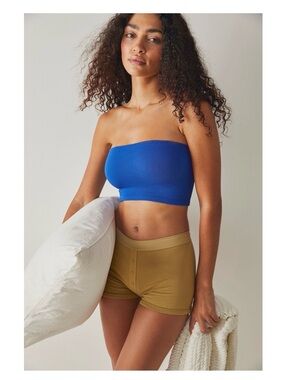 Free people Adrienne bandeau top electric indigo